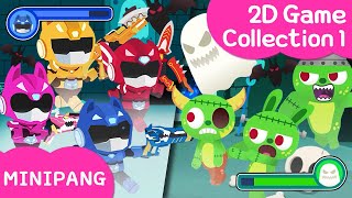 Learn colors with MINIPANG  🎮2D Game Collection1  MINIPANG TV 2D Play [upl. by Ttoille]