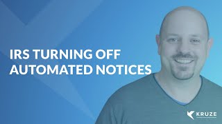 IRS Turning Off Automated Notices [upl. by Aleacim712]