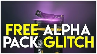 FREE ALPHA PACK GLITCH  Rainbow Six Siege Glitches [upl. by Colinson]