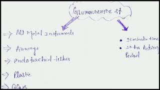 Disinfection of medical equipment ll glutaraldehyde solutionll Glutaraldehyde use [upl. by Arihay]