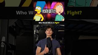 Who Would Win In A Fight Lois Griffin or Marge Simpson 🤔 shorts familyguy thesimpsons [upl. by Karen]