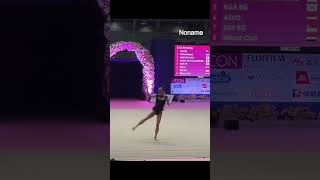 Hanna Panna WIESNER HUN Clubs 2024 AEON CUP TOKYO September 29 rhythmicgymnastics Copyright NoMusic [upl. by Kynthia117]