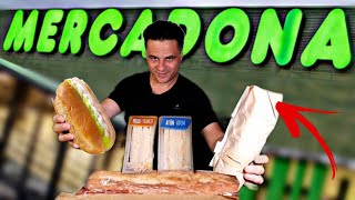 PROBANDO TODOS LOS BOCADILLOS Y SÁNDWICHES DEL MERCADONA hacendado mercadona mercadonanuevo [upl. by Odranoel]