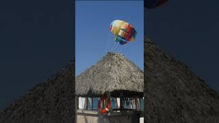 Parasail Crown Paradise Golden Puerto Vallarta MX [upl. by Sirraf]