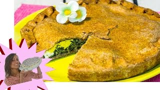 Erbazzone Vegan  Torta Salata con Spinaci per Pasqua [upl. by Ulda]