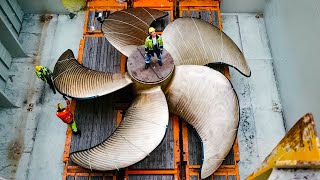 Know the process of making ship propellers and testing ship propellers  OCEANBRIGHT [upl. by Alfred]