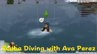 The Sims 4  Scuba Diving with Ava Perez [upl. by Ardel969]