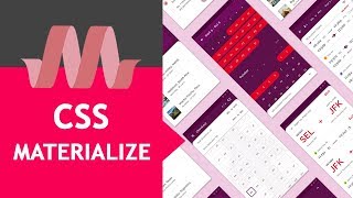 Materialize CSS 😃 Material Design Framework Curso tutorial Español [upl. by Laetitia]