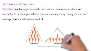 33 IGCSE Business  What is Delayering in Tall amp Flat Organisational Structures [upl. by Fermin508]