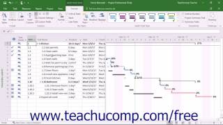 Project 2016 Tutorial Using WBS Codes Microsoft Training [upl. by Aleibarg]