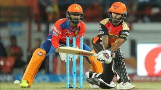 IPL 2016  Sunrisers Hyderabad vs Gujarat Lions  Shikhar Dhawan Guides Hyderabad To 5Wicket Win [upl. by Aneerehs]