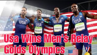 Quincy Wilson makes debut mens 4x400m team come back to reach final  Paris Olympics  NBC Sports [upl. by Goraud]