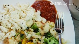 How to Make Egg White Scramble  High on Protein [upl. by Devitt286]