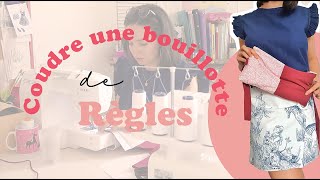 HOW TO  COUDRE UNE BOUILLOTTE DE REGLES Tutoriel détaillé [upl. by Howe875]