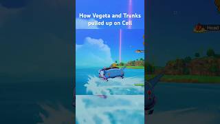 Vegeta and trunks vs cell gameplay dragonball dbzgameplay youtubeshorts dbz cellgames vegeta [upl. by Izmar]