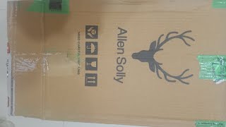 allen Solly swiss military trolley unboxing [upl. by Josephina]