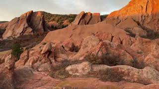 Roxborough State Park Colorado at Sunrise in the Fall [upl. by Notgnirra87]