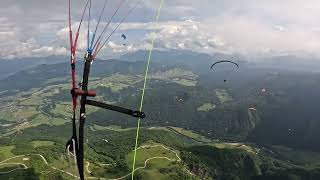 paragliding Kossen testival Austrian AlpsAirDesign Volt 4 [upl. by Sung]