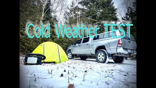 Diesel Heater Cold Weather Tent TESTRio Rand Hot Tent Link Below [upl. by Nadabb]