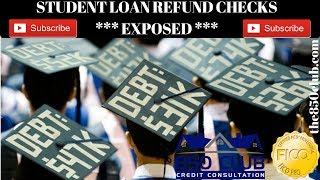 Student Loan Refund Checks Exposed NavientNelnetUSDOE  850 Club Credit Consultation [upl. by Ciredor]