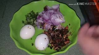 মজাদার সিদ্ধ ডিম ভর্তা  Delicious Bangladeshi Boiled Egg Dim Vorta Recipe by Euphoric Savvy [upl. by Llabmik]