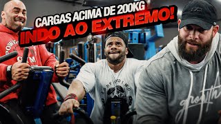 ALFY PUXANDO CARGAS ACIMA DE 200KG COM FABRÍCIO E ÍTALO [upl. by Farlie446]