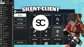 SILENT CLIENT  CLIENT CRACK NHIỀU MODS VÀ BOOST FPS CỰC NGON [upl. by Yelbmik]