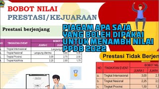 Penjelasan PIAGAMKEJUARAAN Untuk Menambah Nilai PPDB SMA SMK 2022  jatengsiapppdbcom [upl. by Brinson]