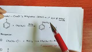 Chapter 6BENZENE mechanism Alkylation 2 [upl. by Gratt]