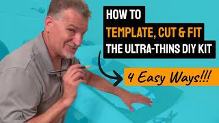 How to Template Cut amp Fit UltraThins DIY Kit by Jet Shades 4 EASY WAYS [upl. by Aran]