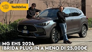 MG EHS  IBRIDA PLUGIN CHE COSTA MENO DELLA BENZINA Test Drive PRO e CONTRO [upl. by Barbuto]