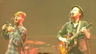 The Lumineers  Flapper Girl amp band introduction  live Zenith Munich 20131206 [upl. by Swirsky]