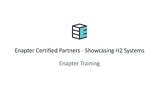 Enapter Training  Enapter Certified Partners  Showcasing H2 Systems July 2022 [upl. by Kali]