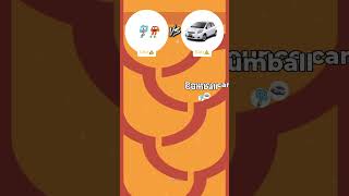 Gumball vs Bounce car 🏁🏁🏁 shorts tiktok race meme [upl. by Kessler]