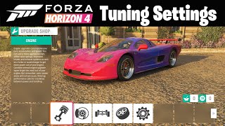 Forza Horizon 4 Mosler MT900S X Class Winter Tune Settings PR Stunts [upl. by Janice434]