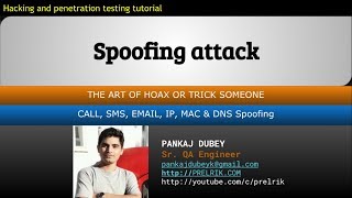 Spoofing attack tutorial  how to spoof Email caller ID GPS IP address [upl. by Ahsenrat]