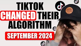 TIKTOK ALGORITHM UPDATE EXPLAINED FOR SEPTEMBER 2024 How To Get 100K Followers FAST [upl. by Sykes]