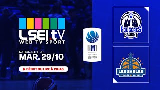 2425  BASKET  NM1  J9  PFB v LES SABLES VENDEE BASKET [upl. by Allen]