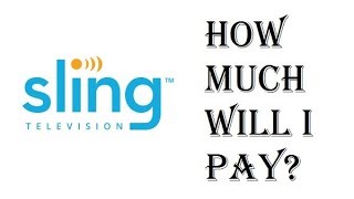 Sling TV  How Much Will I Pay  Review [upl. by Ancell]