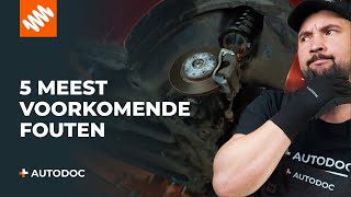 5 meest voorkomende fouten bij het vervangen van schokdempers  AUTODOC tips [upl. by Leizahaj]