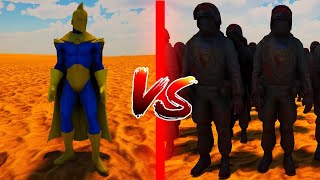 DR FATE vs 999 999X MILITARY ZOMBIES  Ultimate Epic Battle Simulator 2 [upl. by Okimuk]