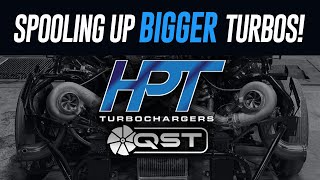 HPT Turbos Quick Spool Technology Ball Bearing System [upl. by Kolb620]