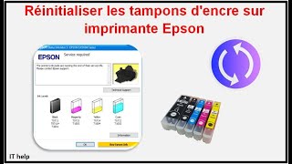 Réinitialiser les tampons dencre sur imprimante Epson [upl. by Walburga]