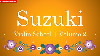 Suzuki Violin Book 2 NO ADS [upl. by Brookner]