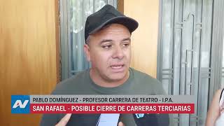 San Rafael Concejales se reunieron con profesores y alumnos del IPA posible cierre de carreras [upl. by Klingel668]