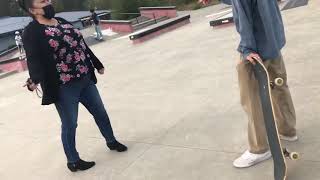 Skaters vs haters kicked out of skatepark [upl. by Kurys]