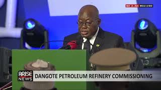 AkufoAddo The Dangote Refinery Makes WestAfrica Better [upl. by Cho]