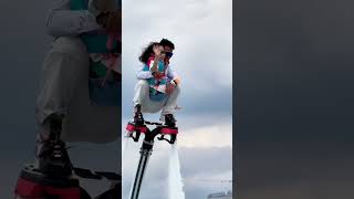 Waterpark flyboard water jetpack  flyboard  Dhruv rathee  flyboarding  how to go flyboarding [upl. by Hsreh]