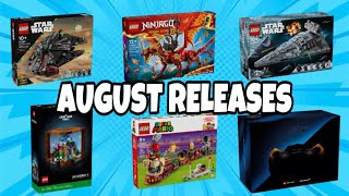 Every LEGO Set Releasing August 2024 [upl. by Aneeram]