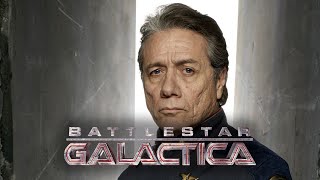 Battlestar Galactica  William Husker Adama Theme Suite [upl. by Eelydnarb888]